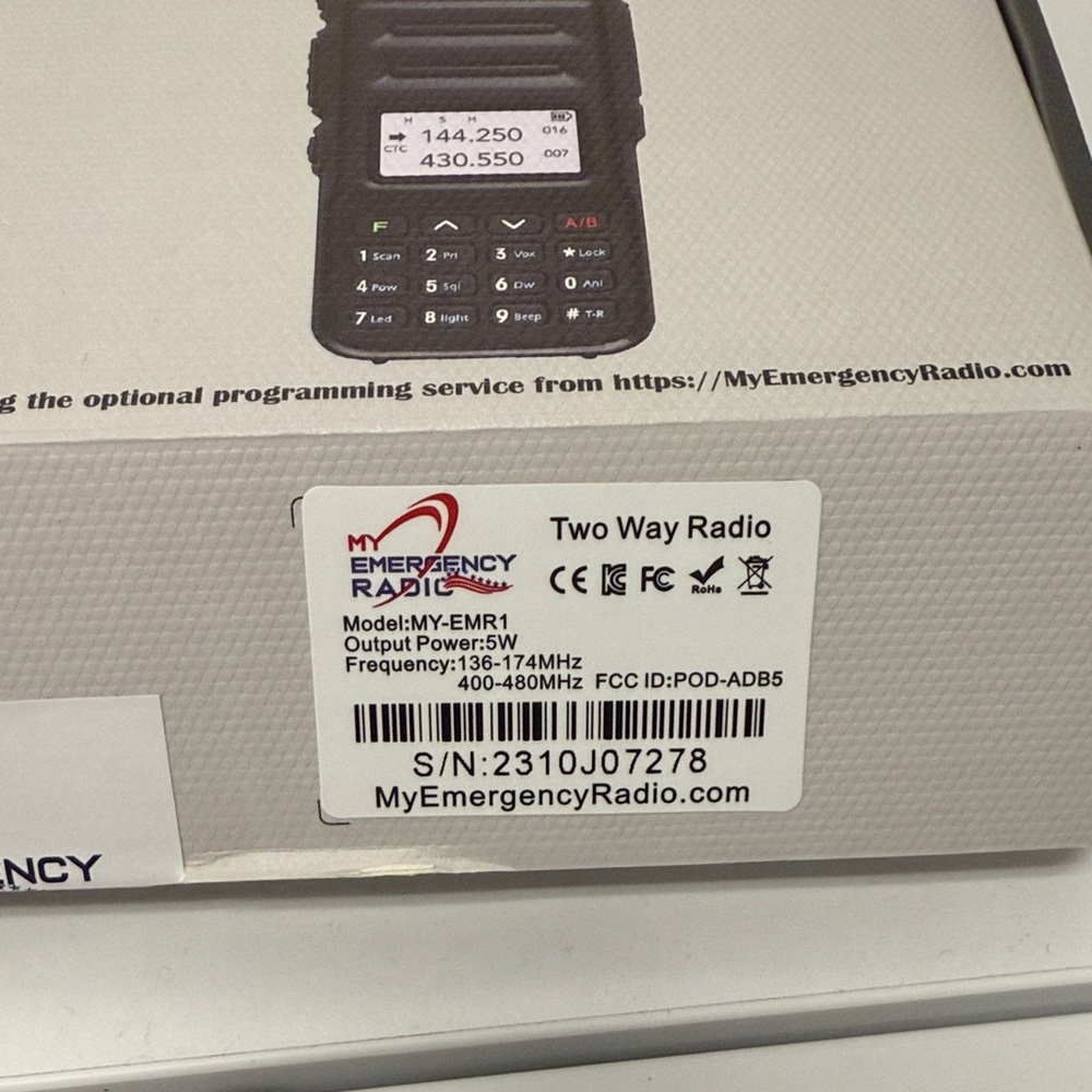 Black Two Way Radio (2)